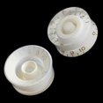 thumbnail image 4 of Xuanheng 4Pcs Guitar Bass Volume Tone Control Knob Button for LP SG Electric White, 4 of 7
