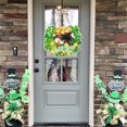 thumbnail image 3 of JingChun Happy St. Patrick's Day Decor Shamrock Door Sign Irish Hanging Wall Decoration Welcome Board Felt with Rope for Home Party, 3 of 6