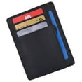 thumbnail image 6 of Genuine Leather Slim Card Holder Wallets For Men - Minimalist RFID Blocking Marshal, 6 of 21