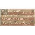 thumbnail image 3 of Allen, Kimberly 24x14 Black Modern Framed Museum Art Print Titled - Americana 6, 3 of 5