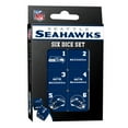 thumbnail image 2 of MasterPieces Officially Licensed NFL Seattle Seahawks - 6 Piece D6 Gaming Dice Set Ages 6 and Up, 2 of 3