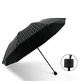 thumbnail image 4 of Compact Travel Umbrella Windproof Auto Open Close Folding Portable Lightweight Strong Ribs for Men Women Rain Sun Outdoor Daily Use, 4 of 4