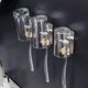 thumbnail image 4 of Soporte para cepillo de dientes autoadhesivo YONGSHENG plateado 2 uds, 4 of 5