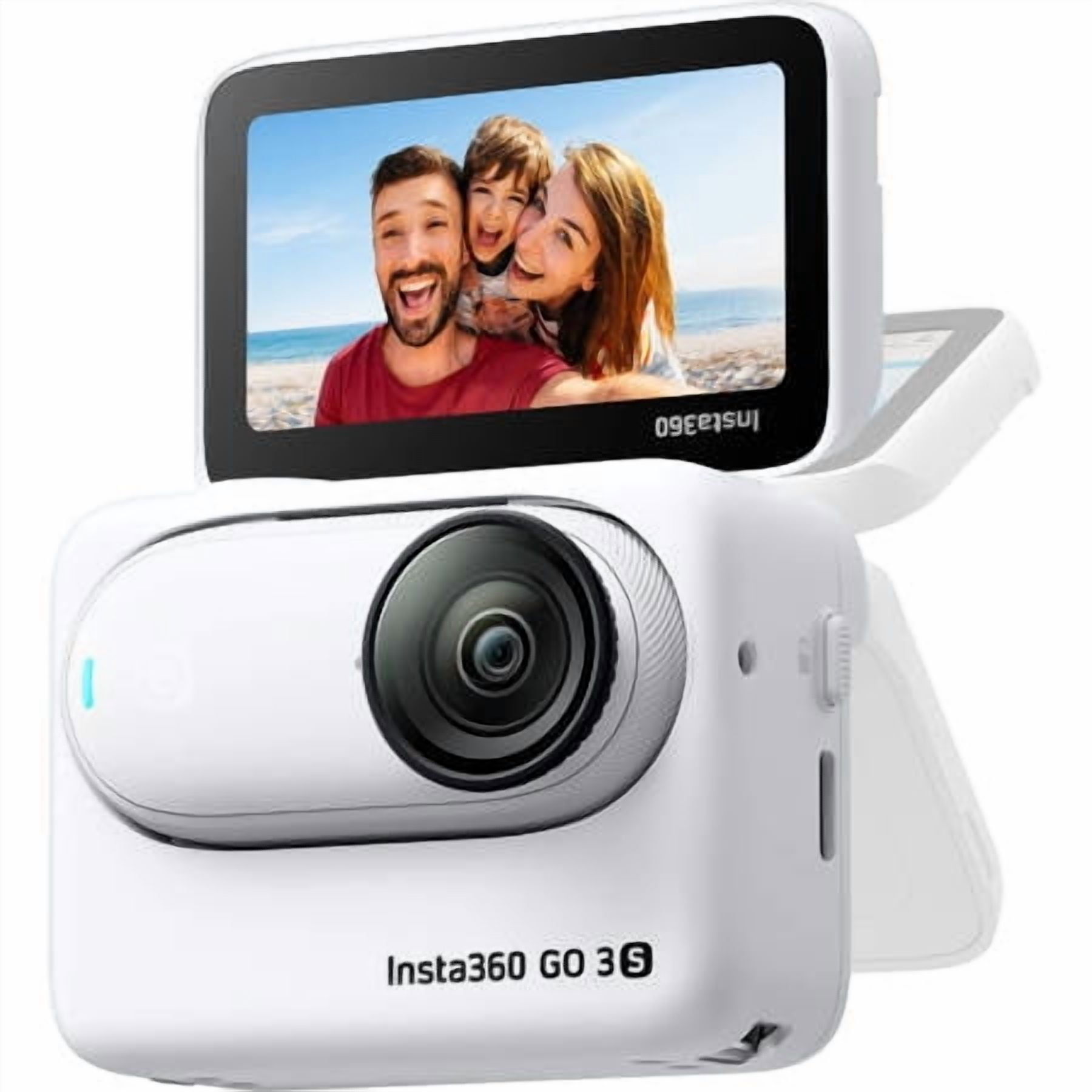 美品 Insta360 GO 3S 4K 128GB ホワイト クイックリーダ付 Insta360 - GO 3S (128GB) Action Camera - White - Walmart.com