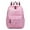 Pink, variant on Quilted Backpack Laptop Xl Backpack for Men Travel Carry on Water Proof Backpacks Chef Backpack Sport Backpack, Black