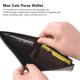 thumbnail image 4 of Billetera de Monedero de Monedas de Hombre, Versátil Con Billetera de Hombre Compacta Polipador de Cremallera de Cremallera pu para para Hombre para Trabajar, 4 of 7
