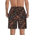 thumbnail image 3 of Bixox Men's Floral printing Casual Classic Fit Short Summer Beach Shorts, 3 of 6