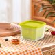 thumbnail image 5 of Fiudx Caja de Almacenamiento, Contenedor de Verduras con Dos Compartimentos, Diseño de Drenaje Integrado, Recipiente para Conservar La Frescura de Los Alimentos, Organizador para La Preparación de Co, 5 of 6
