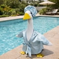thumbnail image 4 of Porch Goose Outfits, Outdoor White Goose Statue with Costume set Garden Decor, for Holiday Porch ,Gooses Clothes Yard Accent for Home Decors Housewarming Gifts, 4 of 7