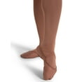 thumbnail image 4 of Capezio Hanami® Canvas Ballet Shoe | Mocha, 4 of 5