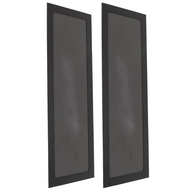 2 Pack Dust Filter for Computer Cooler Fan, 4.72x14.17in PC Fan Dust Filter Magnetic Frame Fine Mesh PC Cooler Filter Dustproof PVC Cover Computer Fan Filter Grills for PC Case Fan