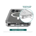 thumbnail image 6 of onn. MagSafe Compatible Rugged Phone Case for iPhone 13 Pro Max / iPhone 12 Pro Max - Clear, 6 of 8