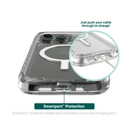 onn. MagSafe Compatible Rugged Phone Case for iPhone 13 Pro Max / iPhone 12 Pro Max - Clear