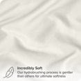 thumbnail image 2 of Bare Home Pillowcase Set - Premium 1800 Collection - Double Brushed - Ultra Soft - Standard Size, Cream, 4 Count, 2 of 7