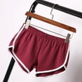 thumbnail image 3 of Dnzceghtig Pantalones cortos deportivos para mujeres y niñas, para correr, gimnasio, playa, entrenamiento informal, pantalones cortos de fitness, 3 of 5