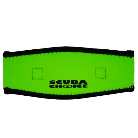 Scuba Choice Kids Comfort Neoprene Mask Strap Cover, Lime