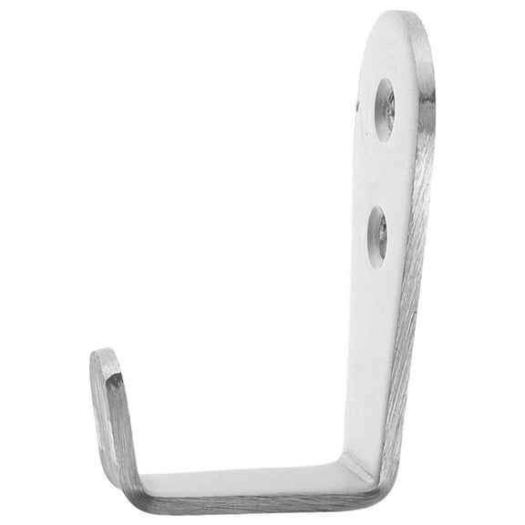 GOOHOCHY Bunk Bed Ladder Hooks Stainless Steel Iron Bunk Bed Ladder Hooks Brackets Heavy Duty RV Utility Hook Hanger Hooks Metal Silver