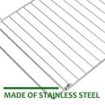 thumbnail image 2 of KAKOWELY 1Pc Telescopic Net Rack Practical Electric Oven Rack Stainless Steel Grill Mesh,13.78X"X10.63"X0.2", 2 of 5