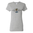 thumbnail image 2 of Wild Bobby, Ford Cobra Powered Honeycomb Grill, Cars and Trucks, Women Graphic Tee, Heather Grey, X-Large, 2 of 4