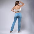 thumbnail image 4 of Jeans Campana Mujer Savi Jeans Azul Tiro Medio SB4695, 4 of 6