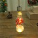 thumbnail image 1 of Decoración navideña para el hogar: luz colgante de botella, lámpara navideña, bombilla para árbol de Navidad, bombilla de 13x4,5 cm, artículos decorativos, regalo, bombillas transparentes., 1 of 7