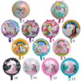 thumbnail image 3 of 18 pulgadas arco iris unicornio papel de aluminio globos para el hogar globo boda feliz cumpleaños fiesta decoraciones niña niños favor regalo juguetes, 3 of 4
