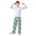 thumbnail image 3 of Wobogo Cute Polar Bears Long Pajama Pants Bottoms Soft Sleepwear with Pockets, 3 of 9