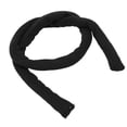 thumbnail image 4 of Localización de la espiral corbata para el cabello, rastro flexible para el cabello flexible alambre de alambre de tela suave y suave color negro para mujeres para colas de, 4 of 7