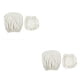 thumbnail image 2 of Monstrate Paquete de 2 fundas para sillas de oficina fundas para respaldo de cojín desmontables resistentes al desgaste blanco 2piezas, 2 of 6