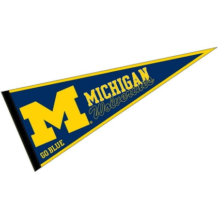 30 Felt Pennants - Michigan Wolverines Blue 12