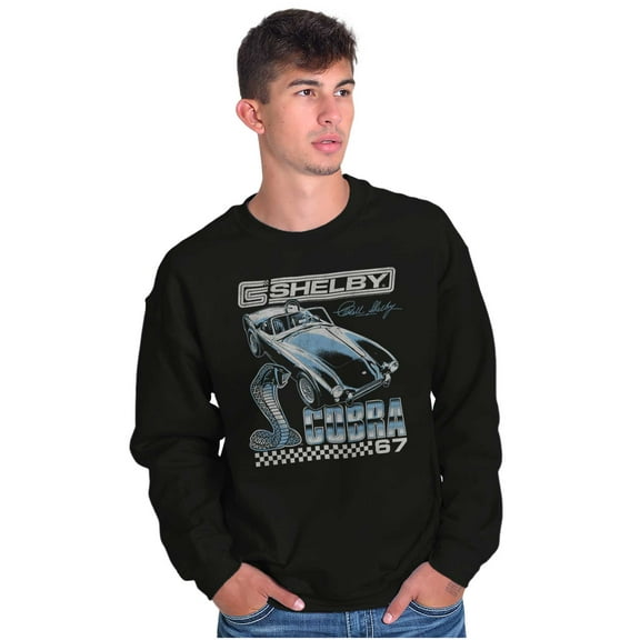 Shelby Cobra Classic Muscle Car Sweatshirt for Men or Women Brisco Brands S