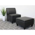thumbnail image 3 of Boss Office Pouf Sectionnel de Réception en Marron, 3 of 4