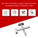 thumbnail image 4 of Diamond Grinding Wheel Dresser Handheld Bench Grinder Dressing Tool Plata Serendint HA021152-00, 4 of 5