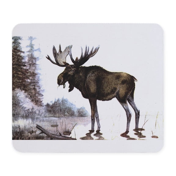 CafePress - Moose Mousepad - Non-slip Rubber Mousepad, Gaming Mouse Pad