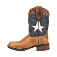 thumbnail image 3 of Roper Girls Monterey Star Square Toe Cowboy   Mid Calf Boots, 3 of 5