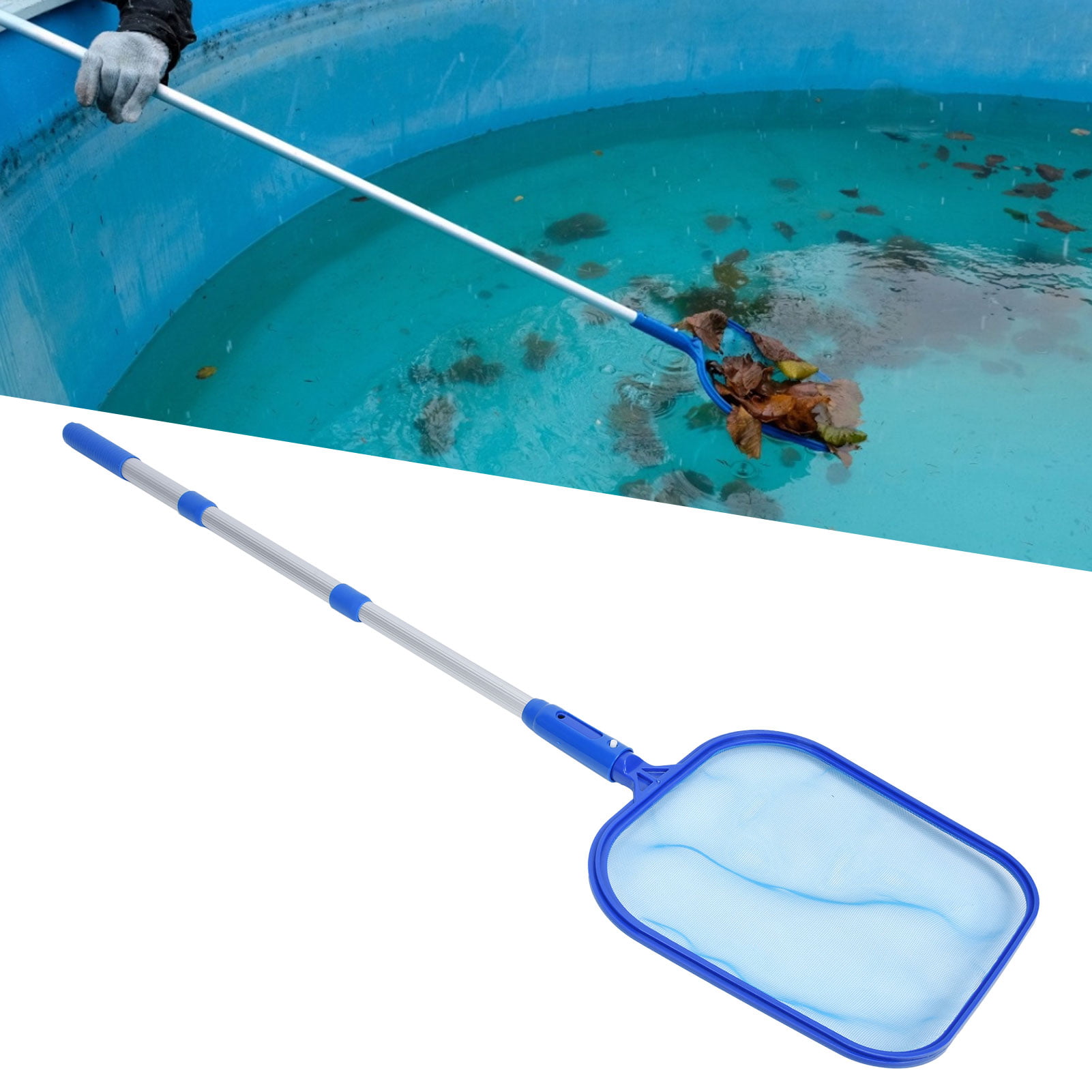 Leaf Skimmer Net Swimming Pool Spa Hot Tub Pond Fountain Cleaning Tool US LP1 00 