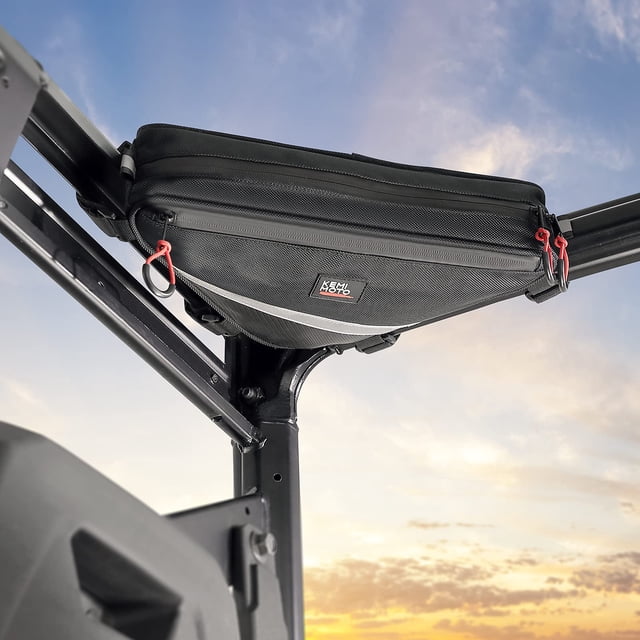 Bolsa de almacenamiento triangular UTV Roll Bar KEMIMOTO resistente al agua