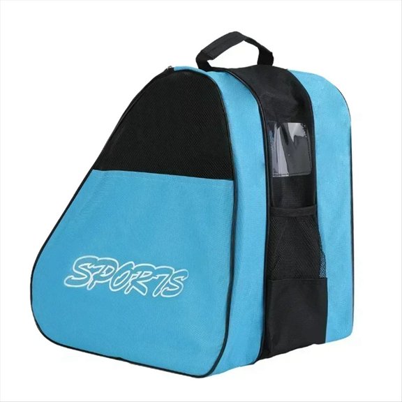 Bolsa para Patines, Transpirable, para Guardar Patines, Bolsa para Patines, Soporte para Patines, Bolsa para Patines de Velocidad, Color Azul