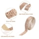 thumbnail image 3 of Uxcell Self Adhesive Rhinestone Strips, 3 Yards Crystal Rhinestone Ribbon Bling Diamond Stickers Wrap, Champagne, 3 of 7