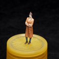 thumbnail image 3 of Resin 1/64 Scale Figure Handpainted Model Model people Miniature Scenes Accessories Doll Toys for Layout Dioramas Accessory, 3 of 9