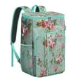 thumbnail image 1 of Botanical Garden Blossom Print Backpack Cooler - 20L High Capacity, Multiple Pockets for Organization, 1 of 4