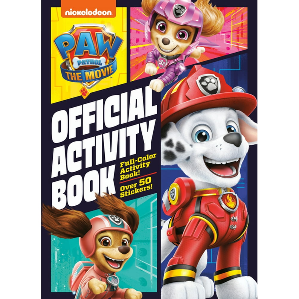 PAW Patrol The Movie Official Activity Book (PAW Patrol) (Paperback