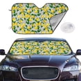thumbnail image 2 of Kdxio Lemon1 Print Windshield Sun Shade,UV Rays and Sun Heat Protection,Sunshade for Car Windshield,Car Shade Front Windshield - Medium, 2 of 6