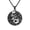 Black-Capricorn, variant on PAURO Zodiac Necklaces for Men Stainless Steel Circular Pendant Astrology Circle Simple Chain Amulet Meaningful Cool Horoscope Personalized Statement Gift Jewelry Black Pisces