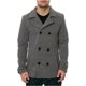 thumbnail image 1 of AMBIG The Hugo Peacoat - Chaqueta de forro polar para hombre, gris, pequeña AMBIG Chaqueta de lana, 1 of 1