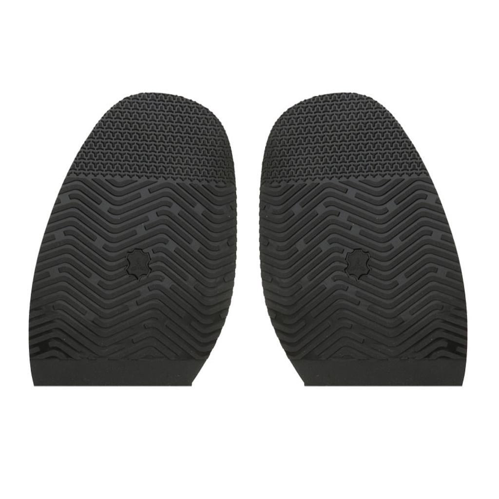 4mm Thickness Comfortable 1 Pair Rubber Stick On Soles Half Anti Slip Shoe Repair Supplies Accessory Mens Walmart