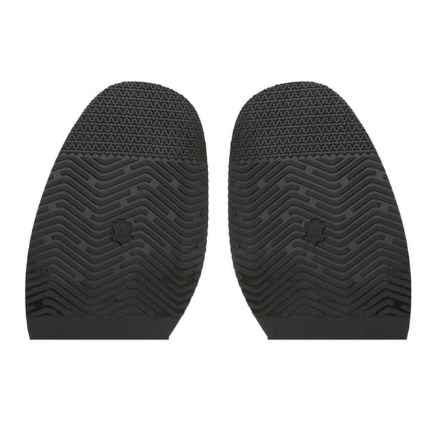 Medias suelas Hugo de Caucho Negro antideslizante 4 mm