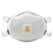 3M, MMM8233, N100 Particulate Respirator, 1 Each, White