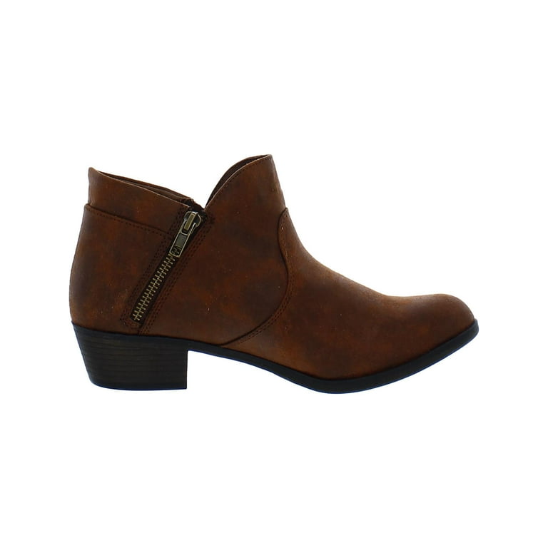 SUN STONE Women's Brown Comfortable Non-Slip, Breathable Booties