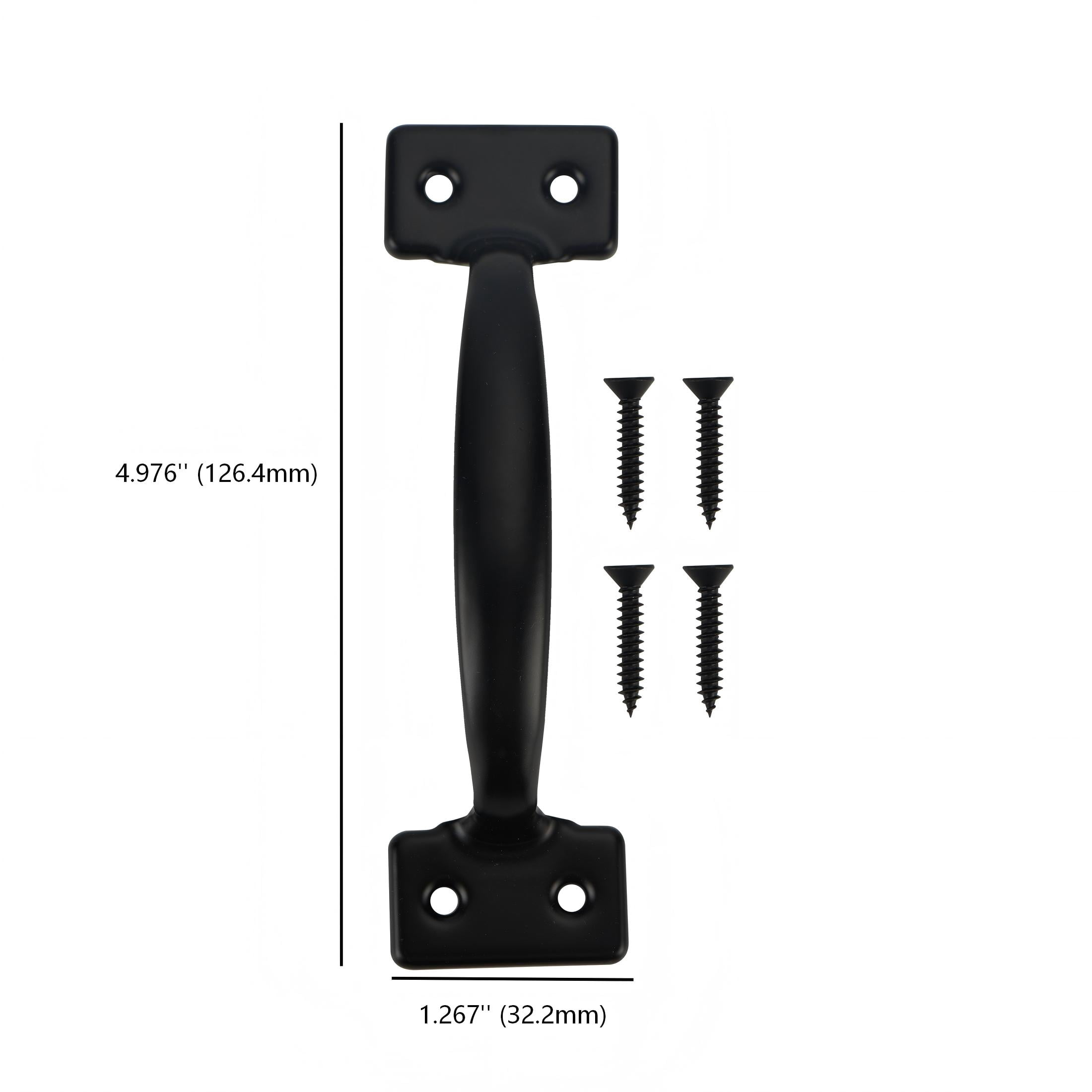 5 in. Utility Door Pull, Black Finish